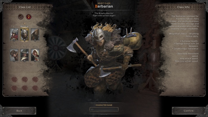 バーバリアン（女）