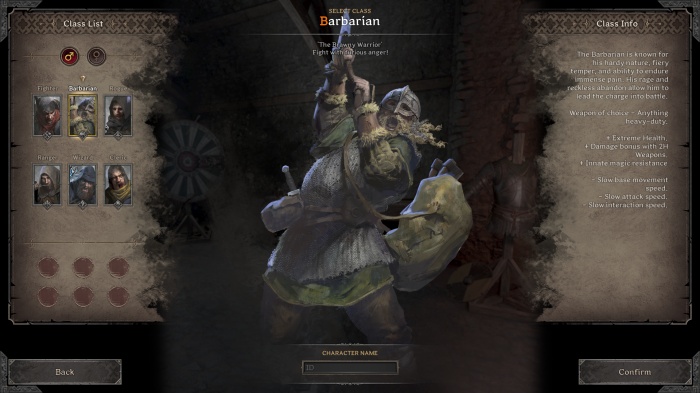 バーバリアン（男）