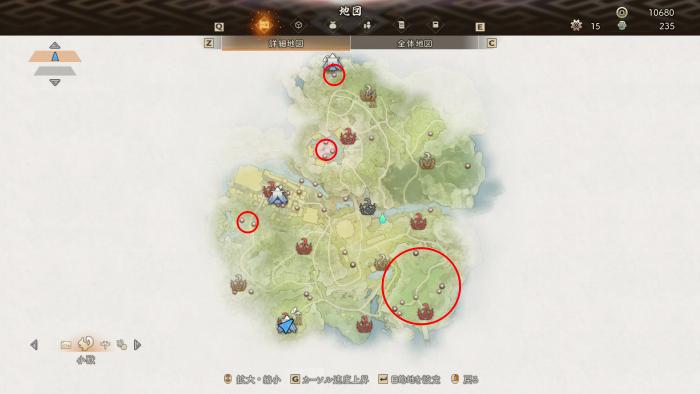 コノハナウサギ_生息地_マップ