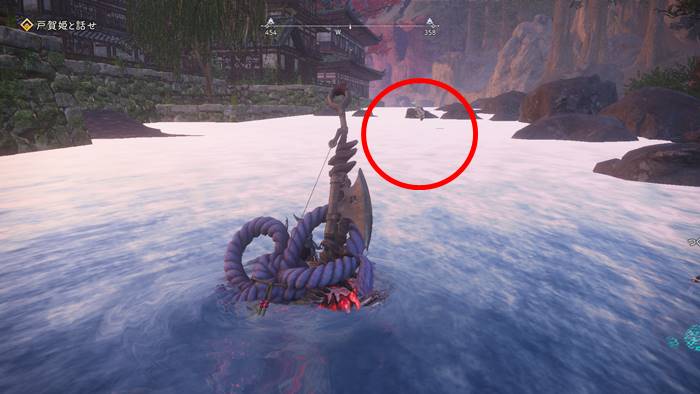 ホウショウウオがいる場所