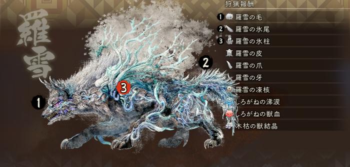 ラセツ_狩猟報酬(怒)