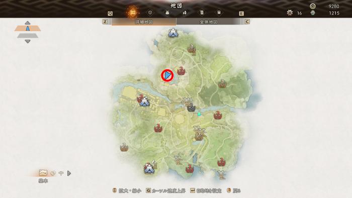 祈りの十文字・石輪_入手場所_マップ