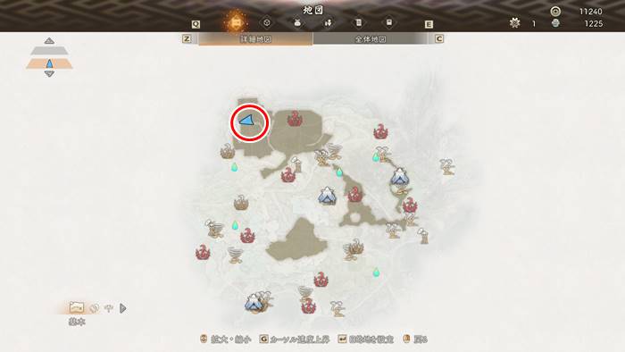 誓約の飾り紐・絆マップ