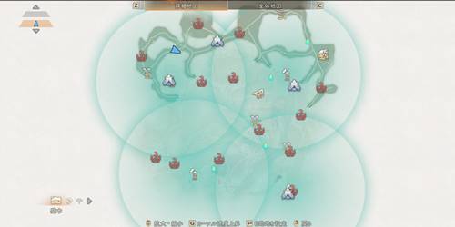 丹色の結芸・紅桜マップ