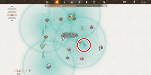 傷一つない護符・深雪マップ