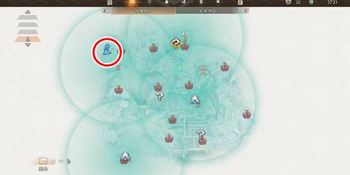 凍てついた護符・山雪マップ