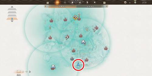 大月の護符・酔生マップ