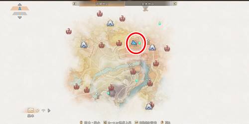 流浪の護符・宝剣マップ