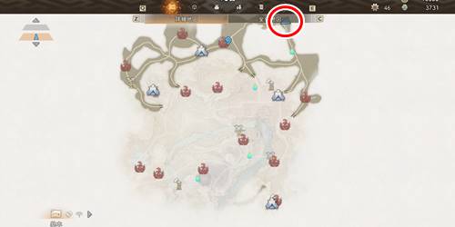 燃え残った護符・常闇マップ