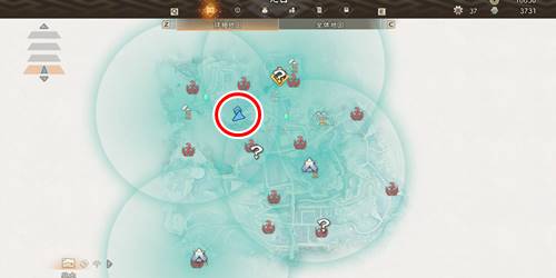 血染めのお守り・小雪マップ