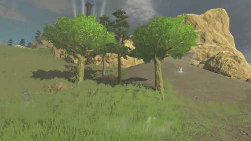 木の魔物たちを倒す