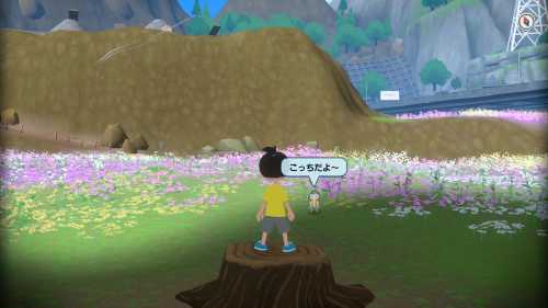 時計塔の北にある花の草原詳細画像