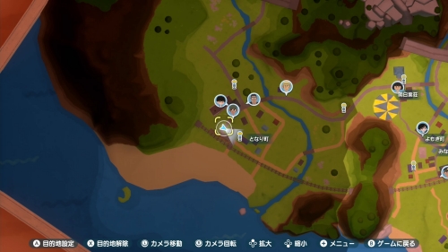 となり町のバス会社そばの民家マップ