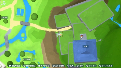 山城の広場マップ