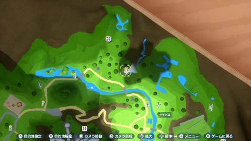 谷地頭教授の家の玄関マップ