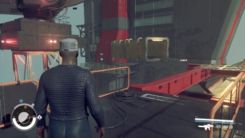 リュウジンタワーへの進入ルート