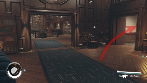 ロッジの地下への行き方