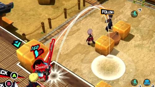 高所の敵を叩き落として追い撃ちで大ダメージを狙う