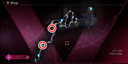 山ゴブリン場所1