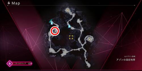 山ゴブリン場所2