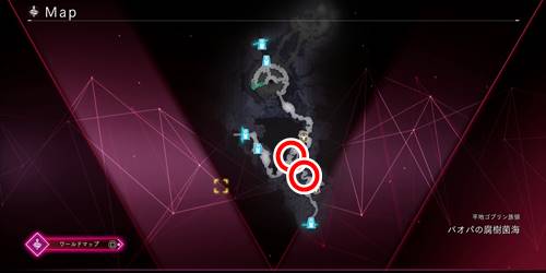 平地ゴブリン場所