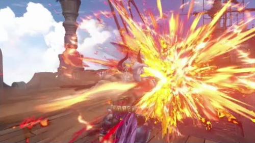 固有攻撃「正拳突き」は古今無双流Lvに応じて性能アップ