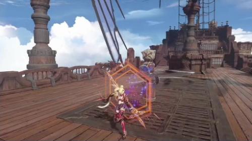 固有攻撃「ラプソディー」で反撃しつつエリアルコンボを狙う