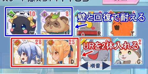 ホロパレード戦いのコツ1