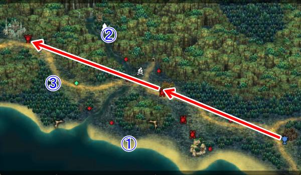 エルヘイム攻略マップ