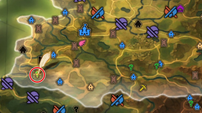 グリフォンの石板MAP