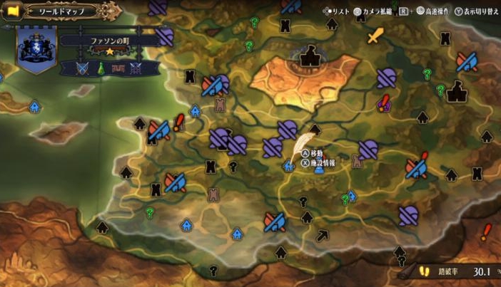 ユニコーンオーバーロード_歴代王の墓所マップ