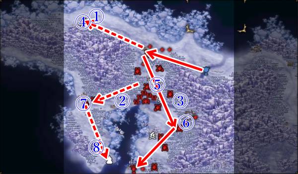 一炊の夢攻略マップ