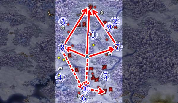 抗う者攻略マップ