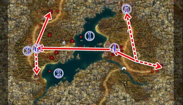 法衣の騎士攻略マップ