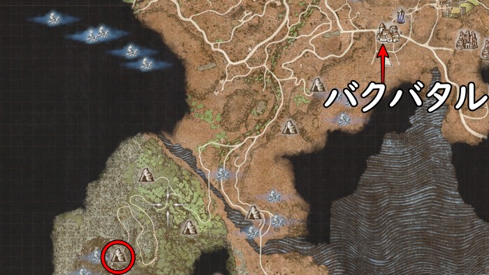 竜喰塔MAP