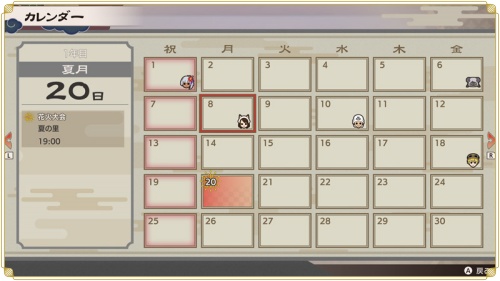 誕生日一覧