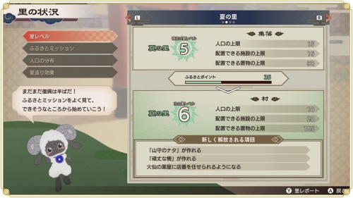 里レベルの上げ方と解放要素