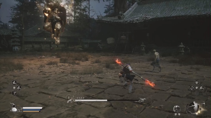 金池長老 中央に向かう雑魚処理