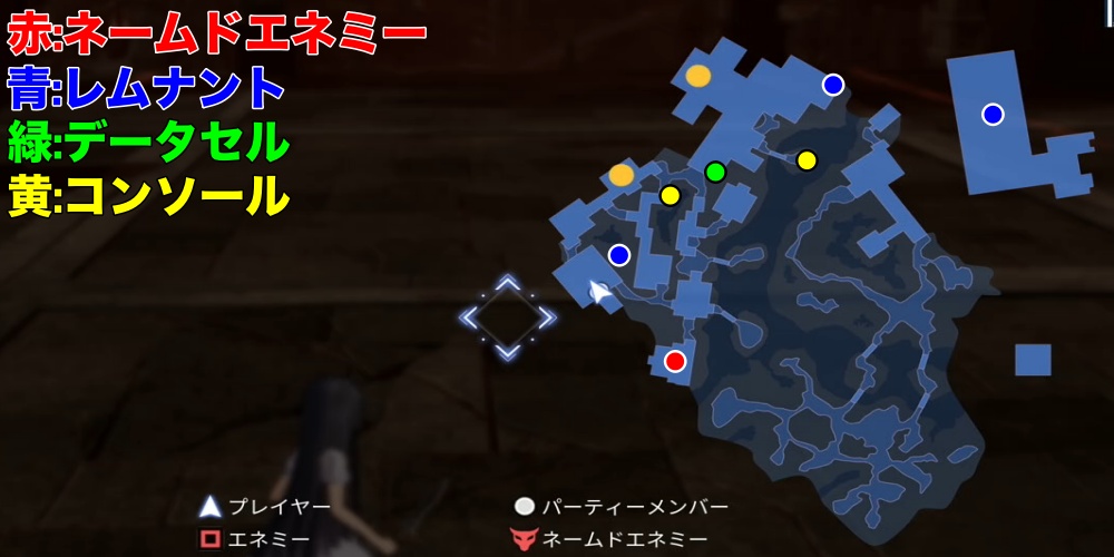 SAOFD Quest 4-1 Map