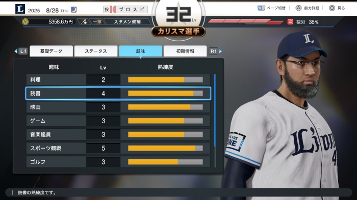プロスピ2024_スタープレイヤー_読書