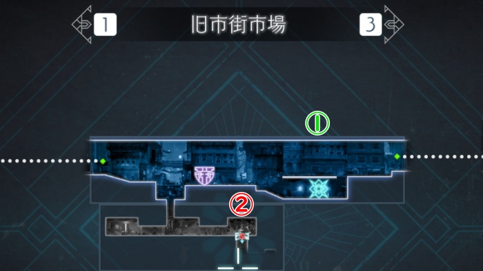 エンダーマグノリアMAP 旧市街市場