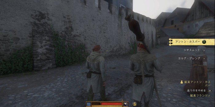 ストライプ：アントンについていく