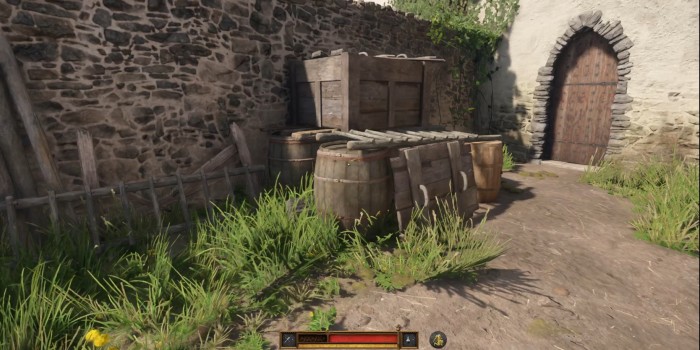 ストライプ：花に侵入2