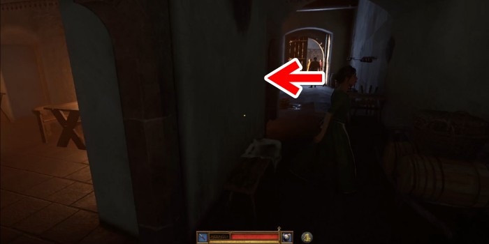 採掘人：根城の入口