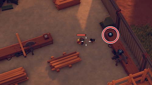 S-上級徹甲弾 場所