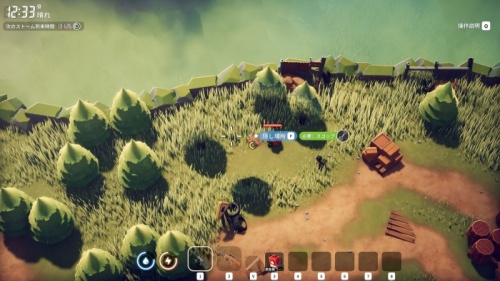 倉庫エリア スコップ1