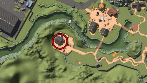 倉庫エリア スコップ6MAP