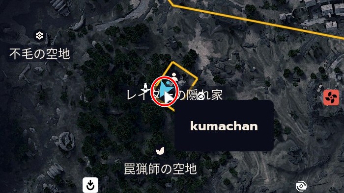 レイダーの隠れ家 スイッチ11MAP