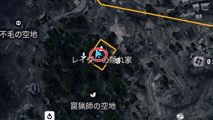 レイダーの隠れ家 スイッチ1213MAP