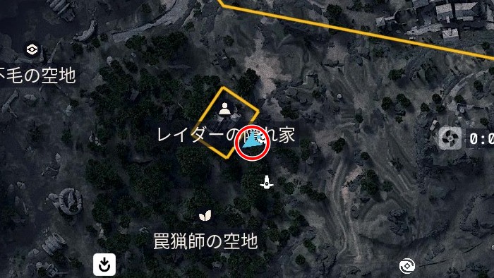 レイダーの隠れ家 スイッチ14MAP